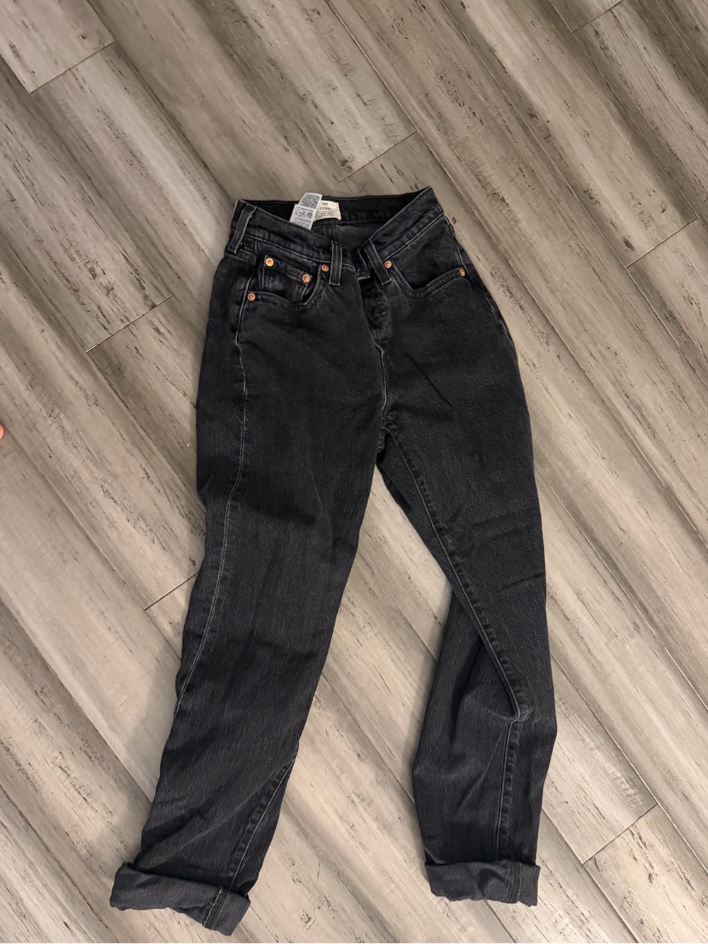 Levi's Black Boyfriend Jeans